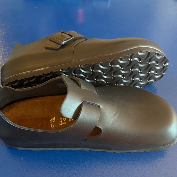 Birkenstock LONDON black oiled leather - Picture 1 of 9